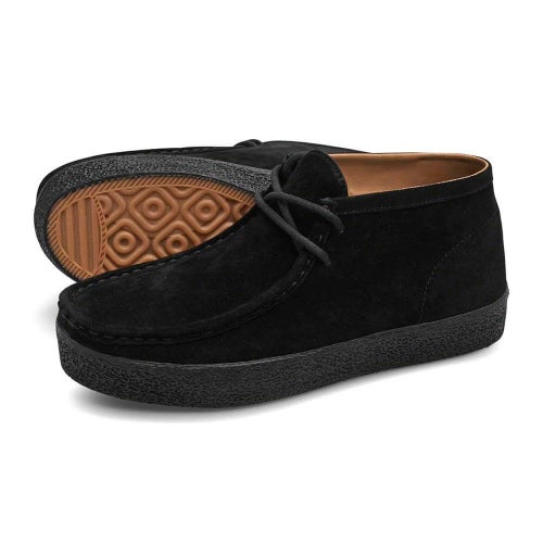 LAST RESORT AB SHOES ラストリゾートエービー シューズ スニーカー VM006 MOC SUEDE HI（BLACK LABEL） BLACK/BLACK スケートボード スケボー 1