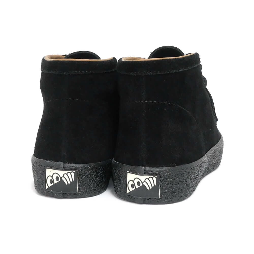 LAST RESORT AB SHOES ラストリゾートエービー シューズ スニーカー VM006 MOC SUEDE HI（BLACK LABEL） BLACK/BLACK スケートボード スケボー 3
