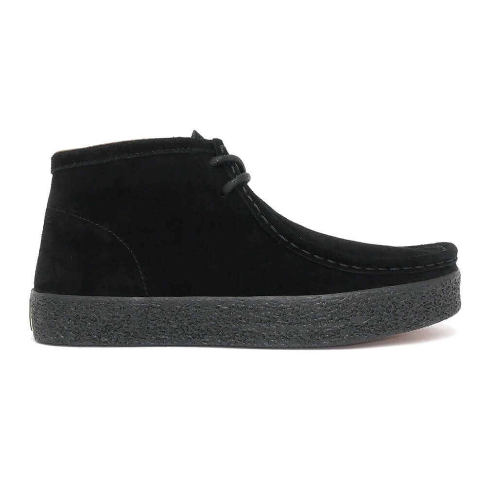 LAST RESORT AB SHOES ラストリゾートエービー シューズ スニーカー VM006 MOC SUEDE HI（BLACK LABEL） BLACK/BLACK スケートボード スケボー 4