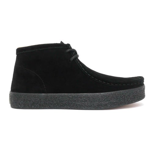 LAST RESORT AB SHOES ラストリゾートエービー シューズ スニーカー VM006 MOC SUEDE HI（BLACK LABEL） BLACK/BLACK スケートボード スケボー 4