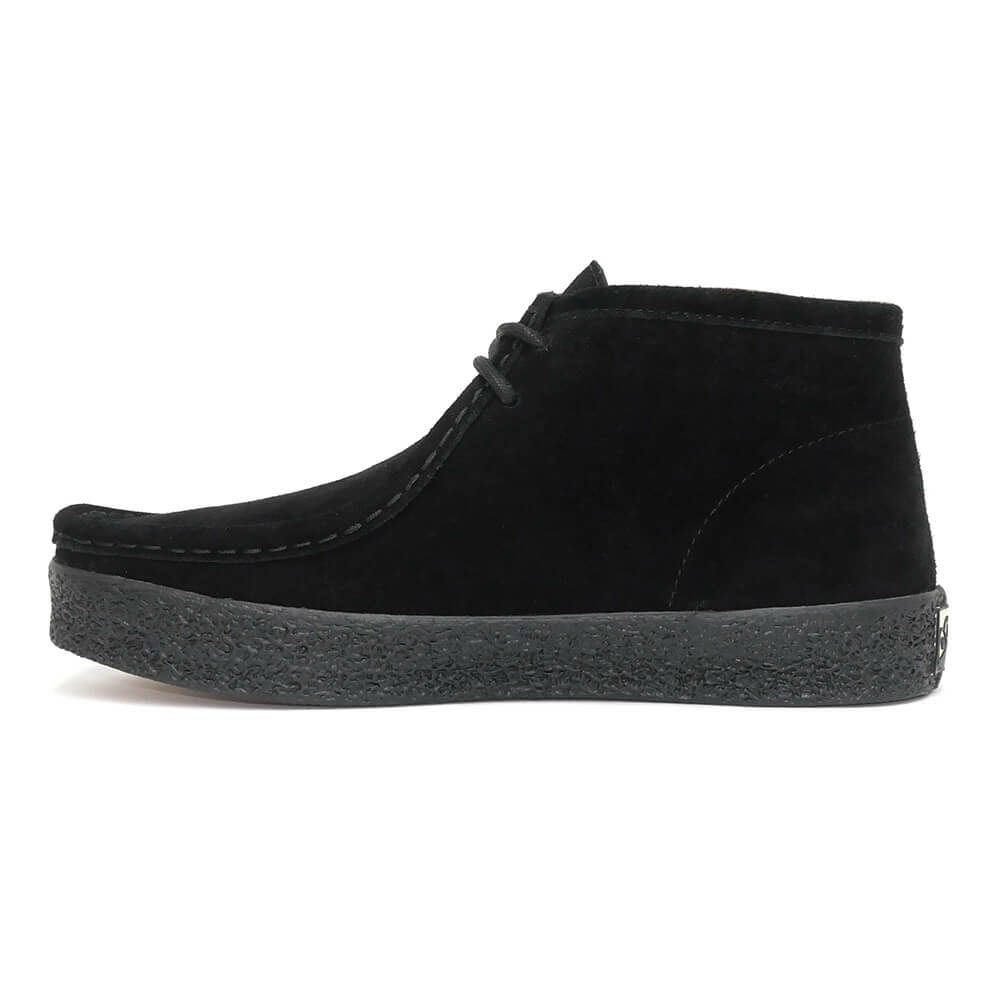 LAST RESORT AB SHOES ラストリゾートエービー シューズ スニーカー VM006 MOC SUEDE HI（BLACK LABEL） BLACK/BLACK スケートボード スケボー 5
