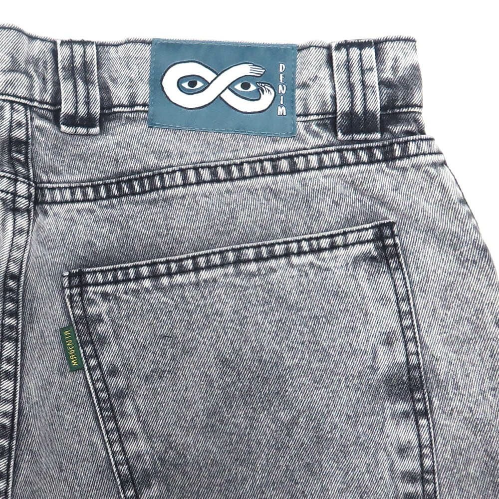 MAGENTA JEANS マゼンタ パンツ ジーンズ OG DENIM ACID WASHED BLACK スケートボード スケボー 5