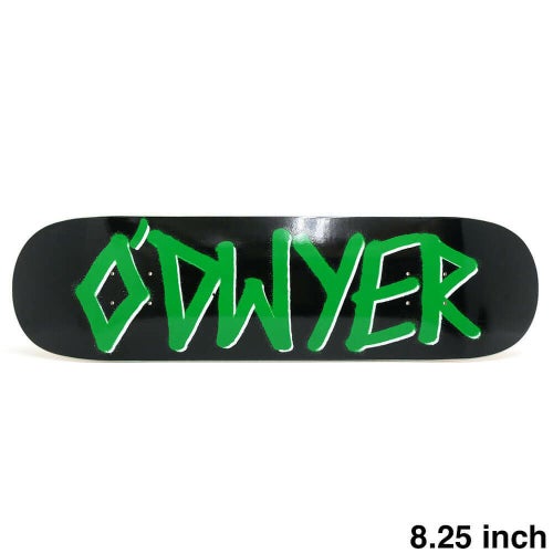 （セール）DEATHWISH DECK デスウィッシュ デッキ BRIAN O'DWYER GANG NAME BLACK/GREEN 8.25 スケートボード スケボー