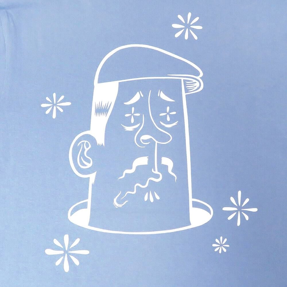 CALIFORNIA STREET LONG SLEEVE カリフォルニアストリート ロングスリーブTシャツ HUNTING by ESOW ACID BLUE スケートボード スケボー 03