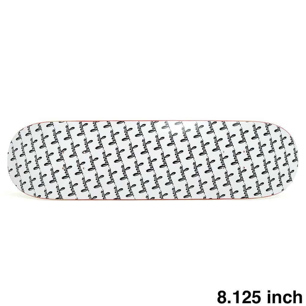 LESQUE DECK レスケ デッキ TEAM CLASSIC WHITE MONOGRAM 8.125 スケートボード スケボー