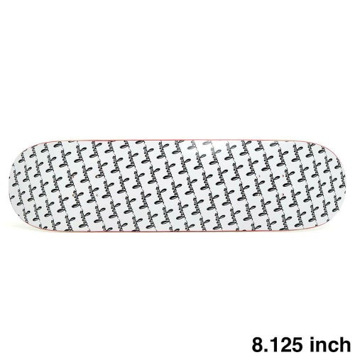 LESQUE DECK レスケ デッキ TEAM CLASSIC WHITE MONOGRAM 8.125 スケートボード スケボー