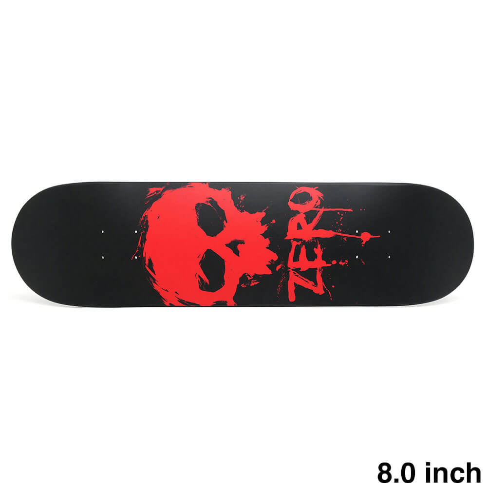 ZERO DEACK ゼロ デッキ TEAM BLOOD SKULL 8.0 RESIN-7 スケートボード スケボー