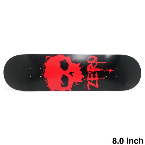 ZERO DEACK ゼロ デッキ TEAM BLOOD SKULL 8.0 RESIN-7 スケートボード スケボー