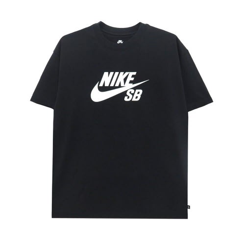 NIKE SB T-SHIRT ナイキSB Tシャツ CV7540 LOGO BLACK/WHITE CV7540-010 スケートボード スケボー 