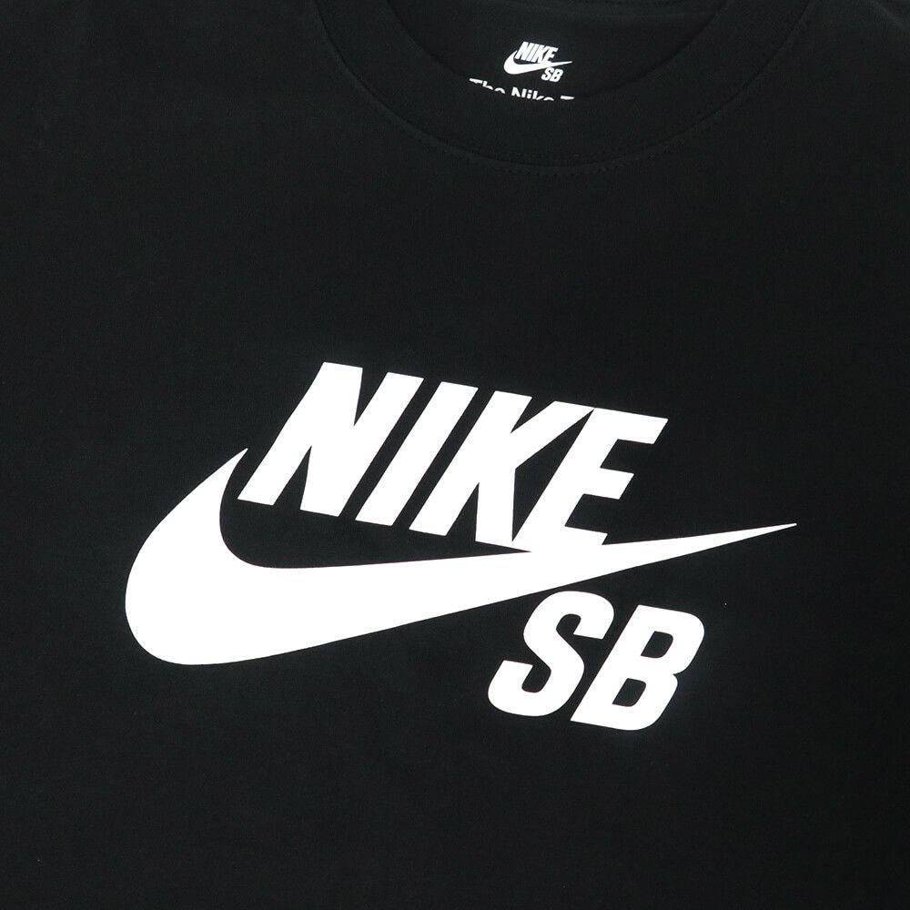 NIKE SB T-SHIRT ナイキSB Tシャツ CV7540 LOGO BLACK/WHITE CV7540-010 スケートボード スケボー 1