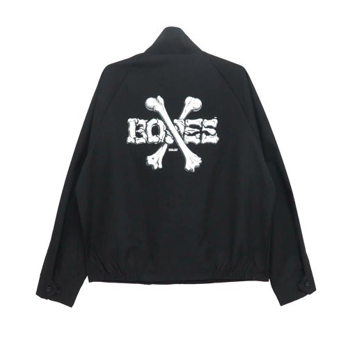 POWELL PERALTA JACKET パウエルペラルタ ジャケット CROSS BONES BLACK スケートボード スケボー 