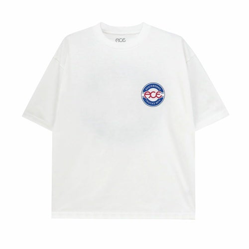 ACE T-SHIRT エース Tシャツ SEAL WHITE スケートボード スケボー 1