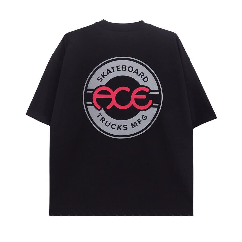 ACE T-SHIRT エース Tシャツ SEAL BLACK スケートボード スケボー 