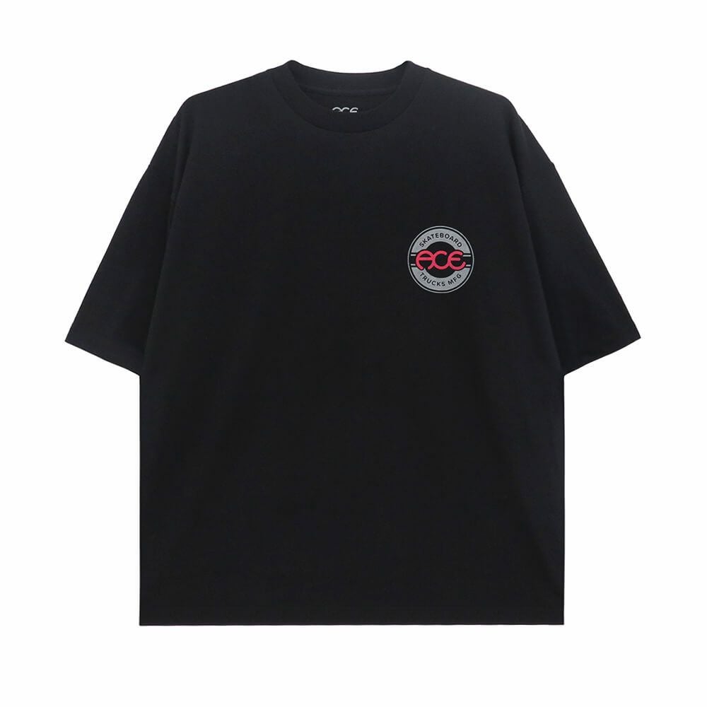 ACE T-SHIRT エース Tシャツ SEAL BLACK スケートボード スケボー 1