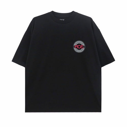 ACE T-SHIRT エース Tシャツ SEAL BLACK スケートボード スケボー 1