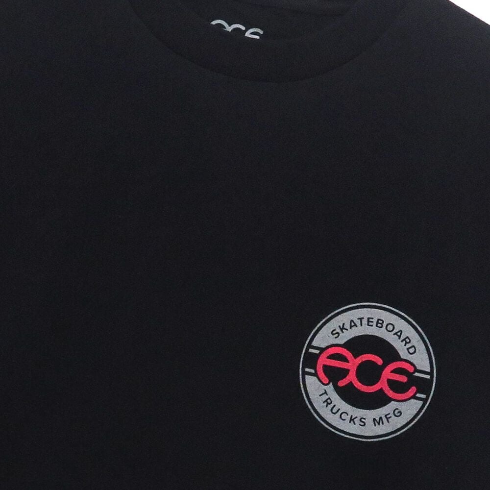 ACE T-SHIRT エース Tシャツ SEAL BLACK スケートボード スケボー 2