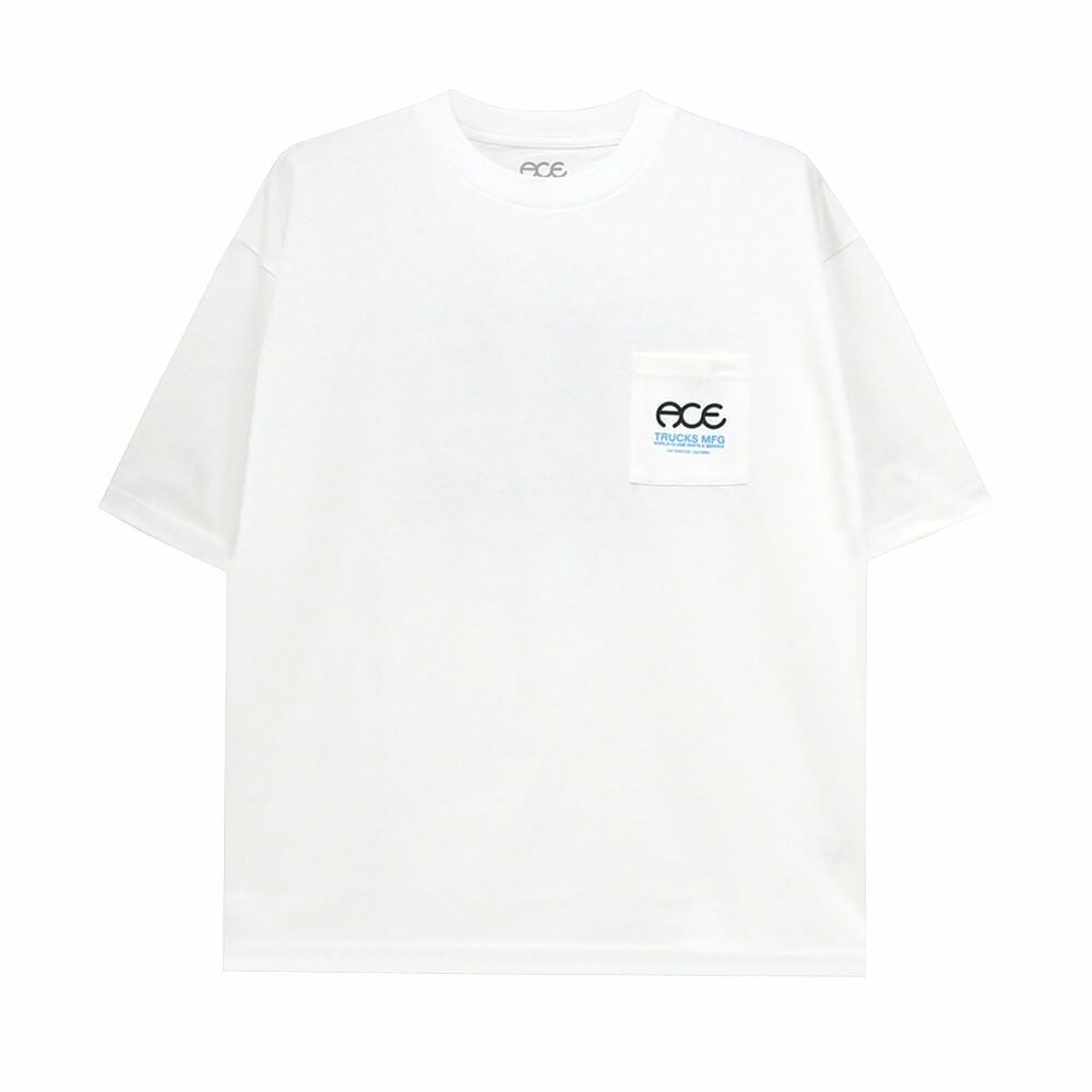 ACE T-SHIRT エース Tシャツ WORLD CLASS WHITE スケートボード スケボー 1