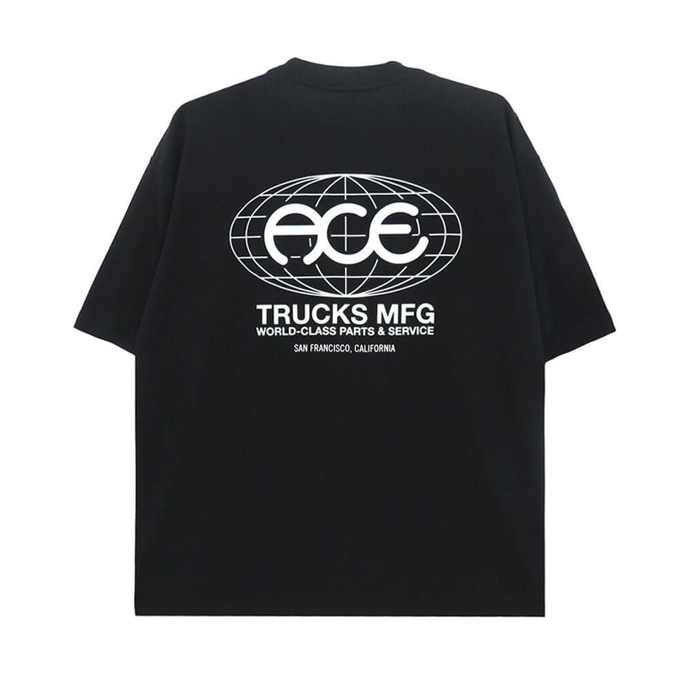 ACE T-SHIRT エース Tシャツ WORLD CLASS BLACK スケートボード スケボー 