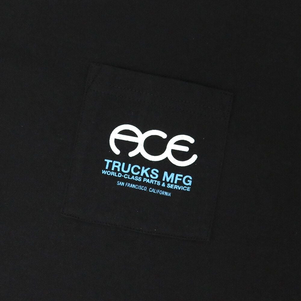 ACE T-SHIRT エース Tシャツ WORLD CLASS BLACK スケートボード スケボー 2