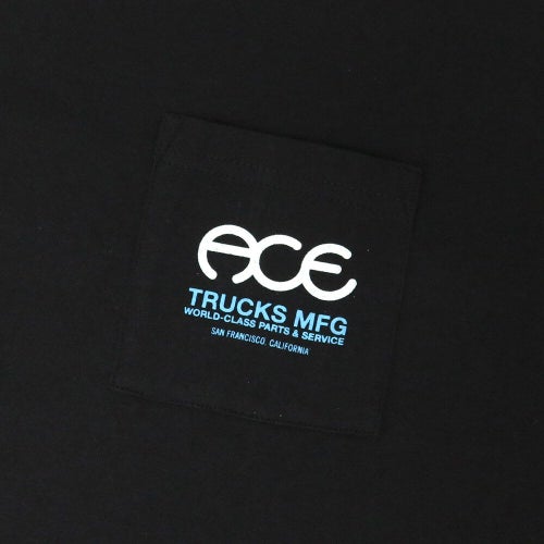 ACE T-SHIRT エース Tシャツ WORLD CLASS BLACK スケートボード スケボー 2