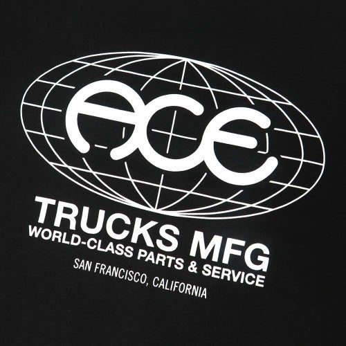 ACE T-SHIRT エース Tシャツ WORLD CLASS BLACK スケートボード スケボー 3