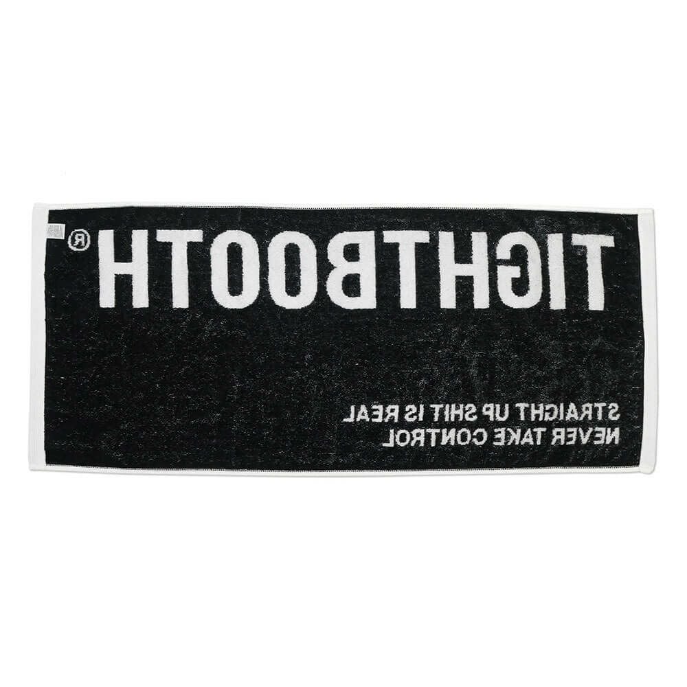 TIGHTBOOTH（TBPR）TOWEL タイトブース タオル LABEL LOGO FACE TOWEL WHITE スケートボード スケボー　2
