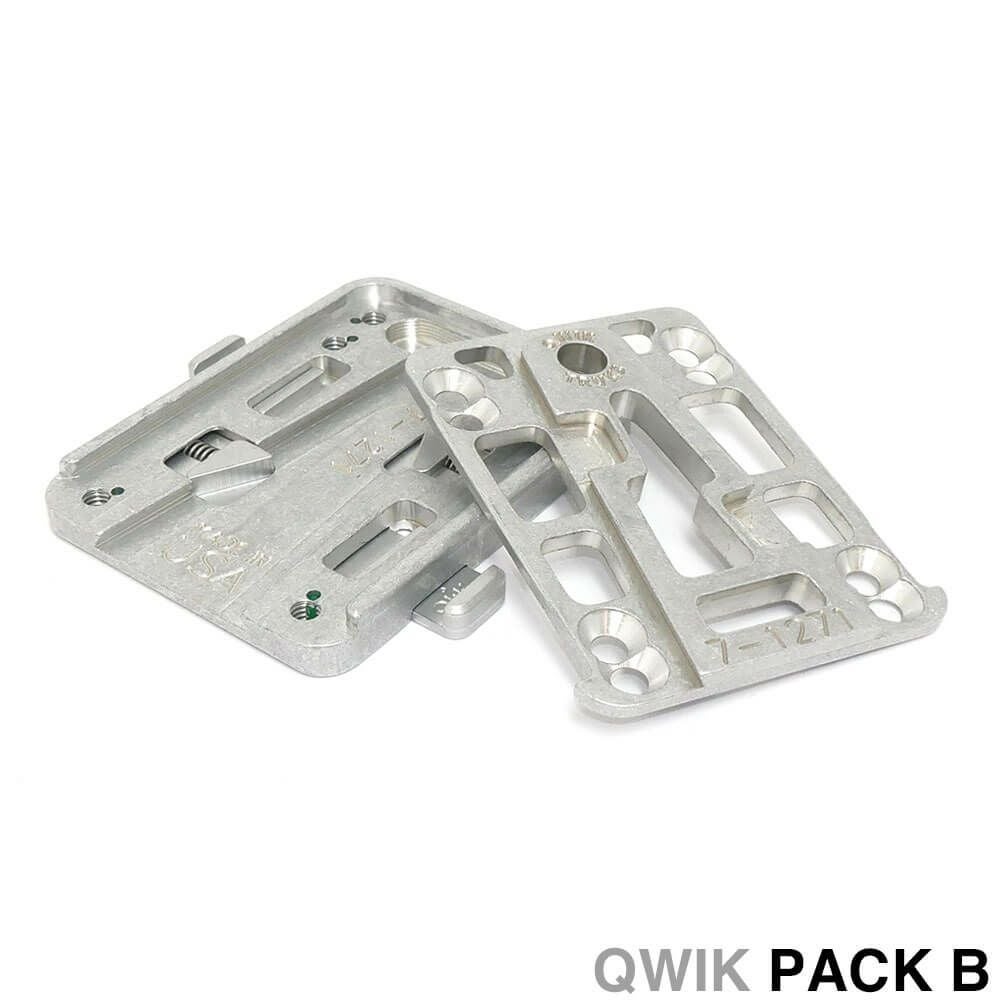 QWIK TRUKS クイックトラックス パーツ QWIK PACK B（2 DECK & 1SET TRUCKS） スケートボード スケボー 1