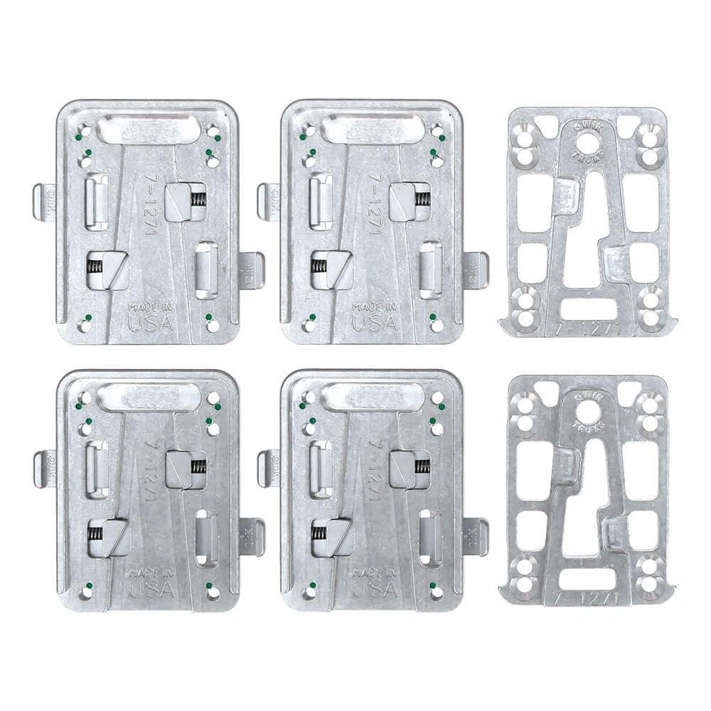 QWIK TRUKS クイックトラックス パーツ QWIK PACK B（2 DECK & 1SET TRUCKS） スケートボード スケボー 3