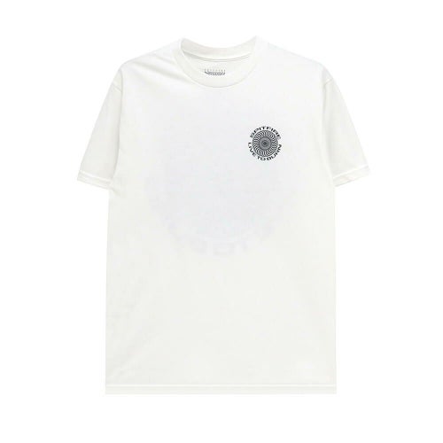 SPITFIRE T-SHIRT スピットファイヤー Tシャツ LIVE TO BURN CLASSIC WHITE スケートボード スケボー 1
