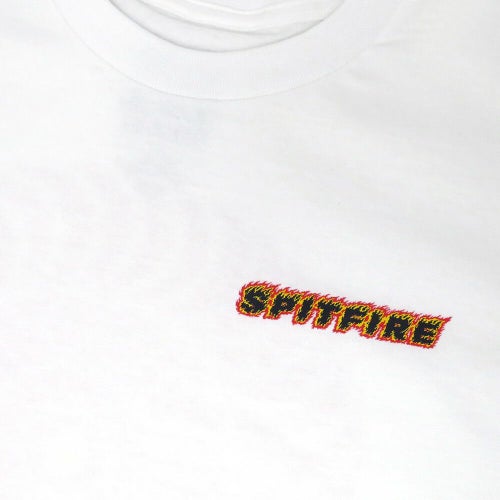  SPITFIRE T-SHIRT スピットファイヤー Tシャツ OG CLASSIC FLAME WHITE スケートボード スケボー 2