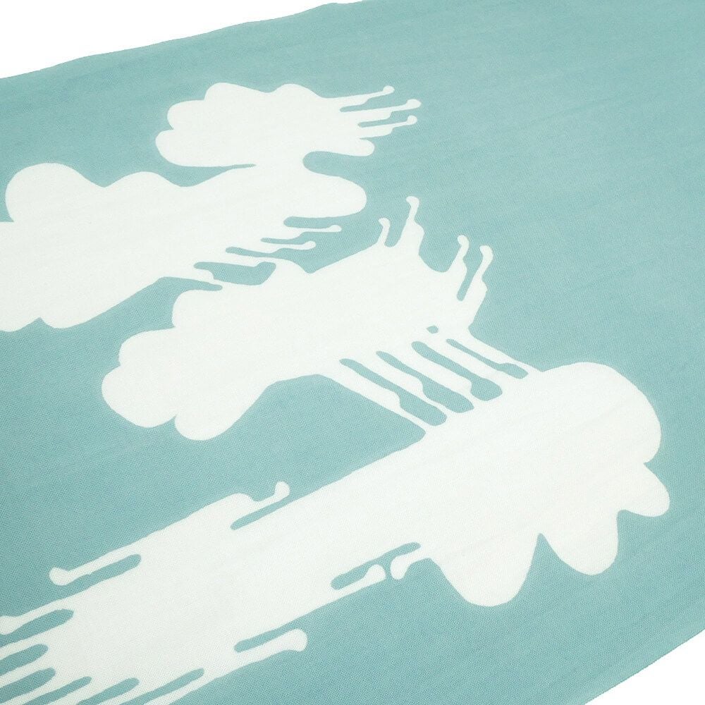 KAWA TENUGUI 川 手ぬぐい 青緑 スケートボード スケボー　2