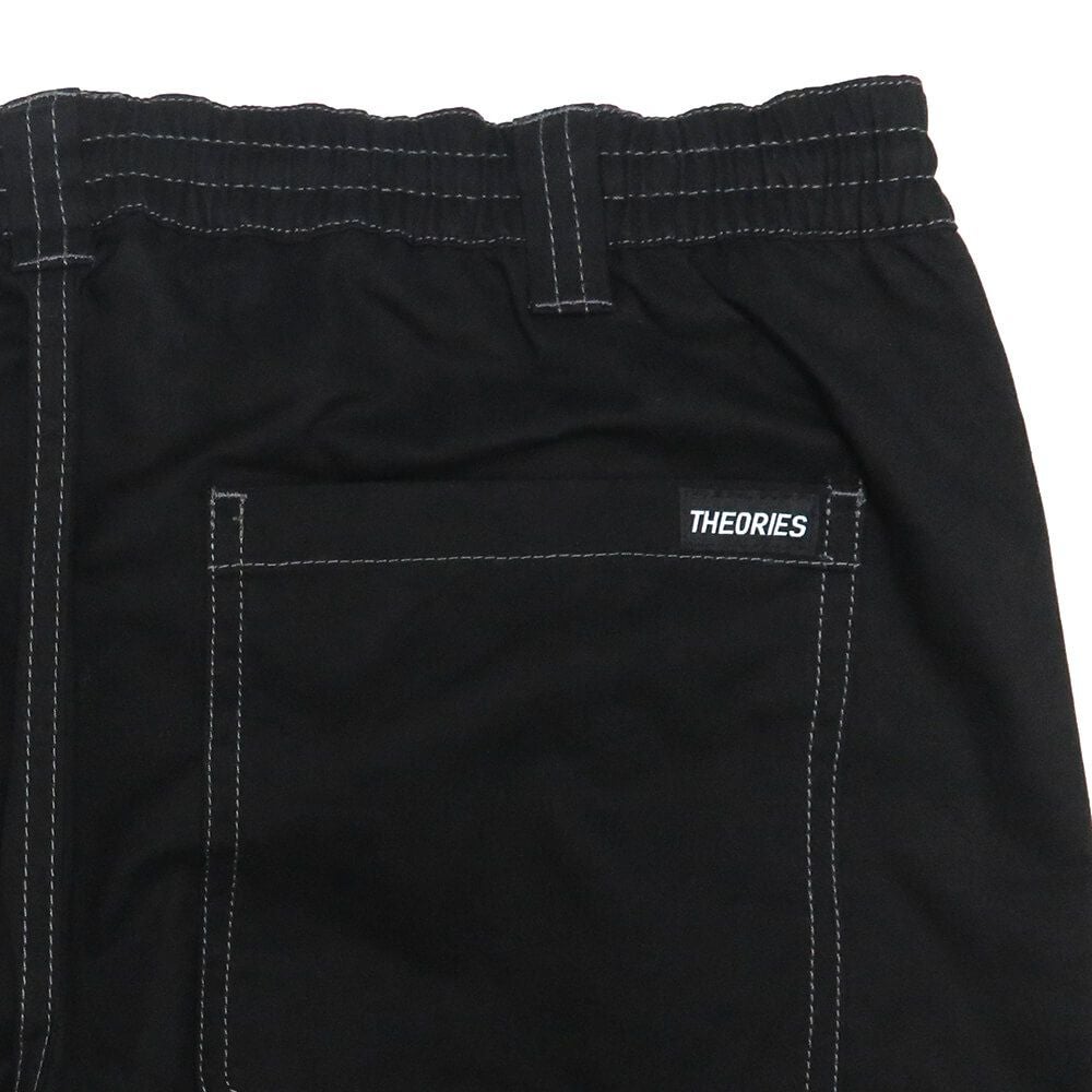 THEORIES PANTS セオリーズ パンツ ジーンズ STAMP LOUNGE CONTRAST STITCH BLACK スケートボード スケボー 5