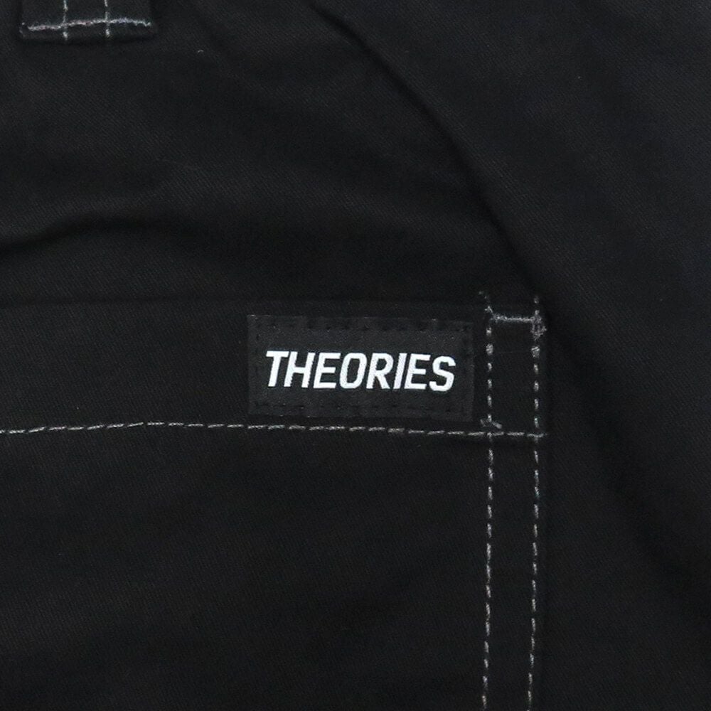 THEORIES PANTS セオリーズ パンツ ジーンズ STAMP LOUNGE CONTRAST STITCH BLACK スケートボード スケボー 9