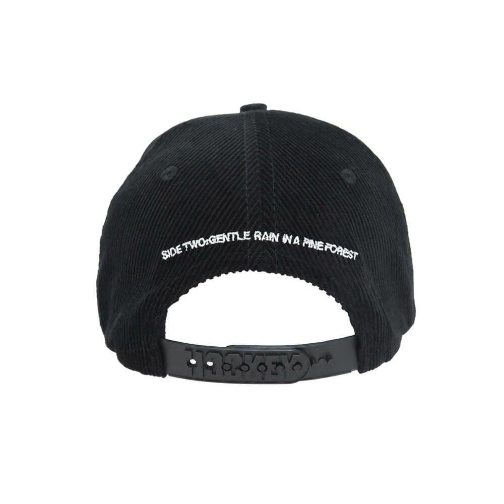 HOCKEY CAP ホッケー キャップ SIDE ONE CORDUROY SNAPBACK BLACK スケートボード スケボー 3