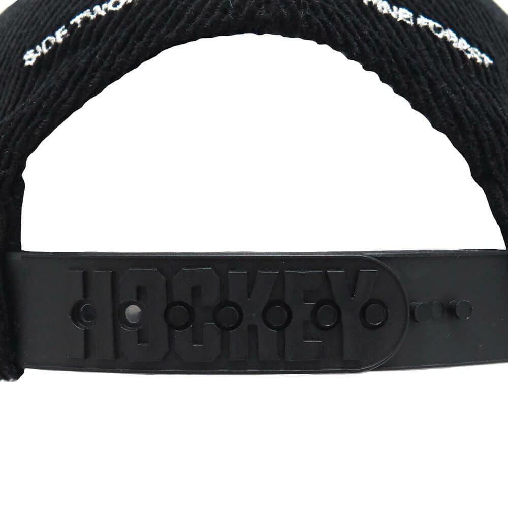 HOCKEY CAP ホッケー キャップ SIDE ONE CORDUROY SNAPBACK BLACK スケートボード スケボー 4