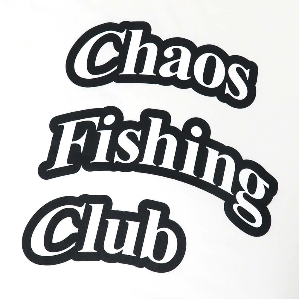 CHAOS FISHING CLUB LONG SLEEVE カオスフィッシングクラブ ロングスリーブTシャツ ARCH LOGO WHITE スケートボード スケボー 3