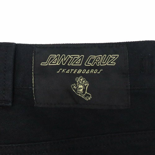 SANTA CRUZ PANTS サンタクルーズ パンツ ジーンズ 5 POCKET DUCK BLACK スケートボード スケボー 8