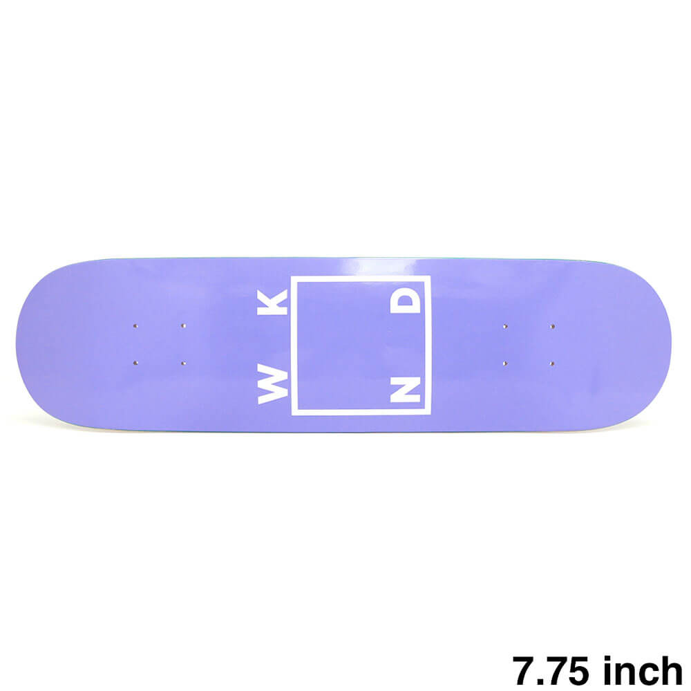 WKND DECK ウィークエンド デッキ TEAM LOGO WB LAVENDER 7.75 スケートボード スケボー 1