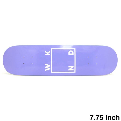 WKND DECK ウィークエンド デッキ TEAM LOGO WB LAVENDER 7.75 スケートボード スケボー 1