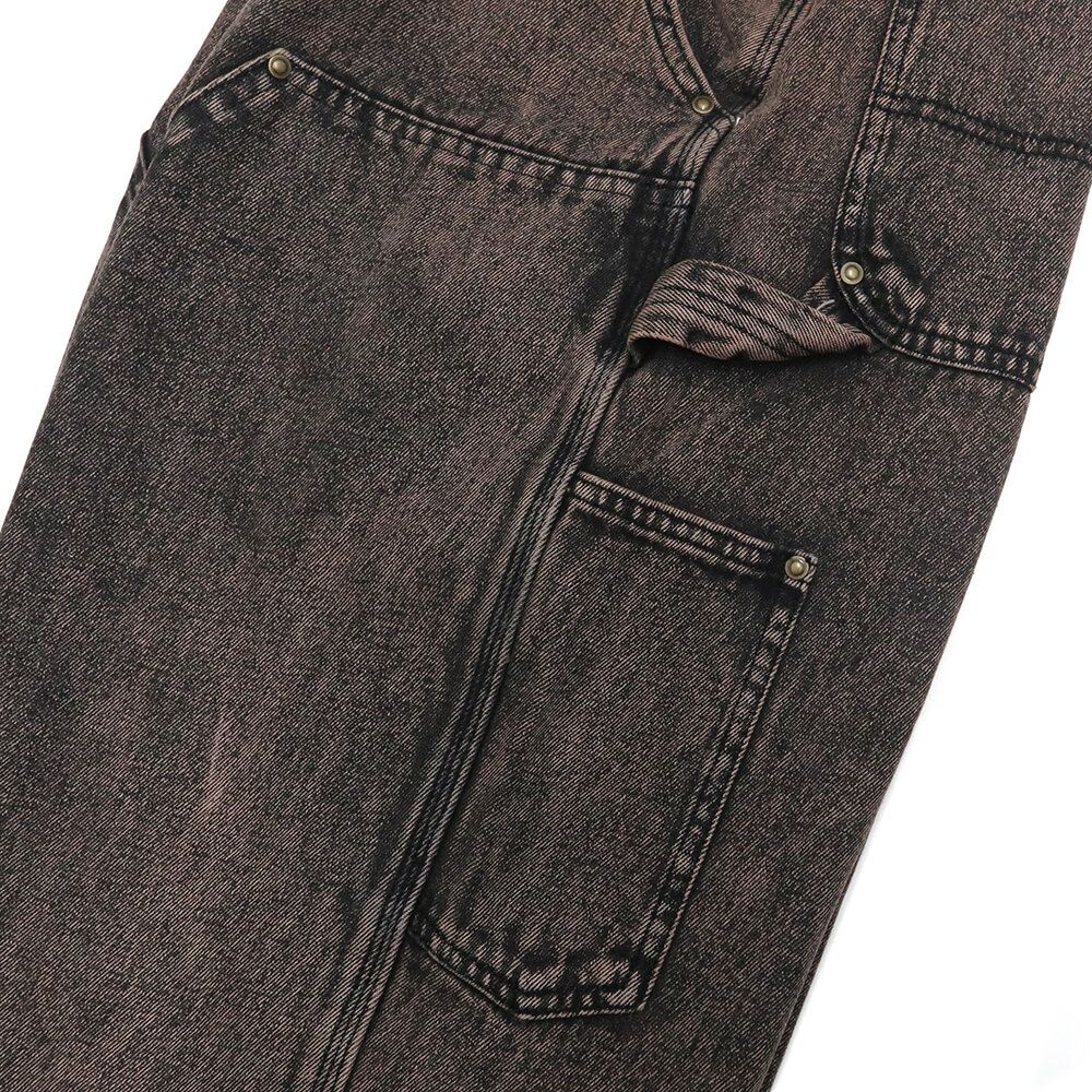 SANTA CRUZ JEANS サンタクルーズ パンツ ジーンズ DOUBLE KNEE CARPENTER DENIM BROWN WASH スケートボード スケボー 6