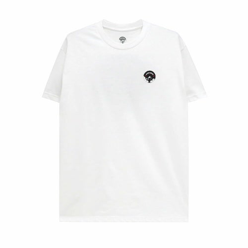 LOOP HOLE T-SHIRT ループホール Tシャツ BRIDGE BRUSH WHITE スケートボード スケボー 1