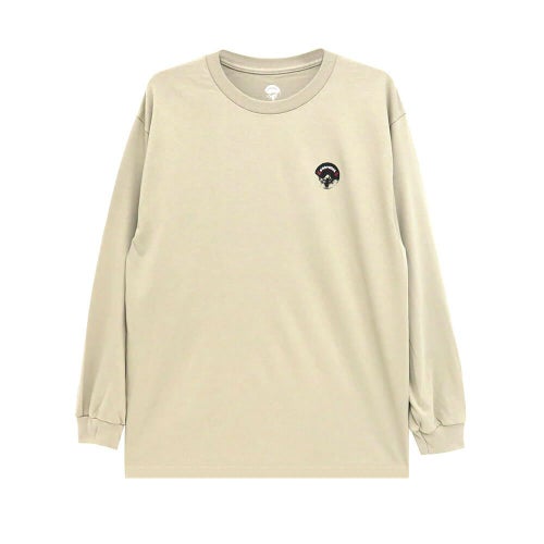 LOOP HOLE LONG SLEEVE ループホール ロングスリーブTシャツ BRIDGE BRUSH SAND スケートボード スケボー 1