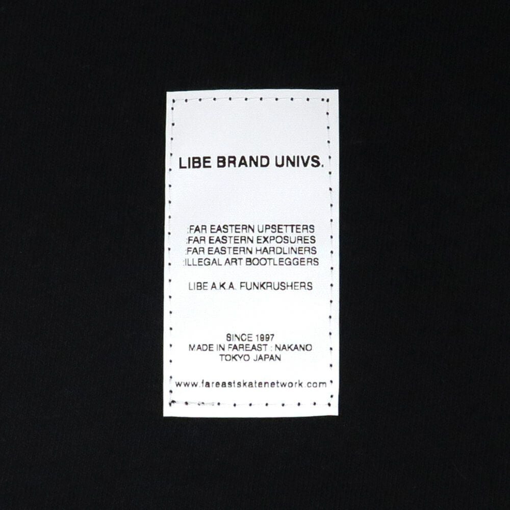LIBE T-SHIRT ライブ Tシャツ ALAMO-LIBE BLACK スケートボード スケボー 5