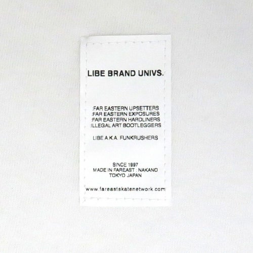  LIBE T-SHIRT ライブ Tシャツ ALAMO-LIBE WHITE スケートボード スケボー 5