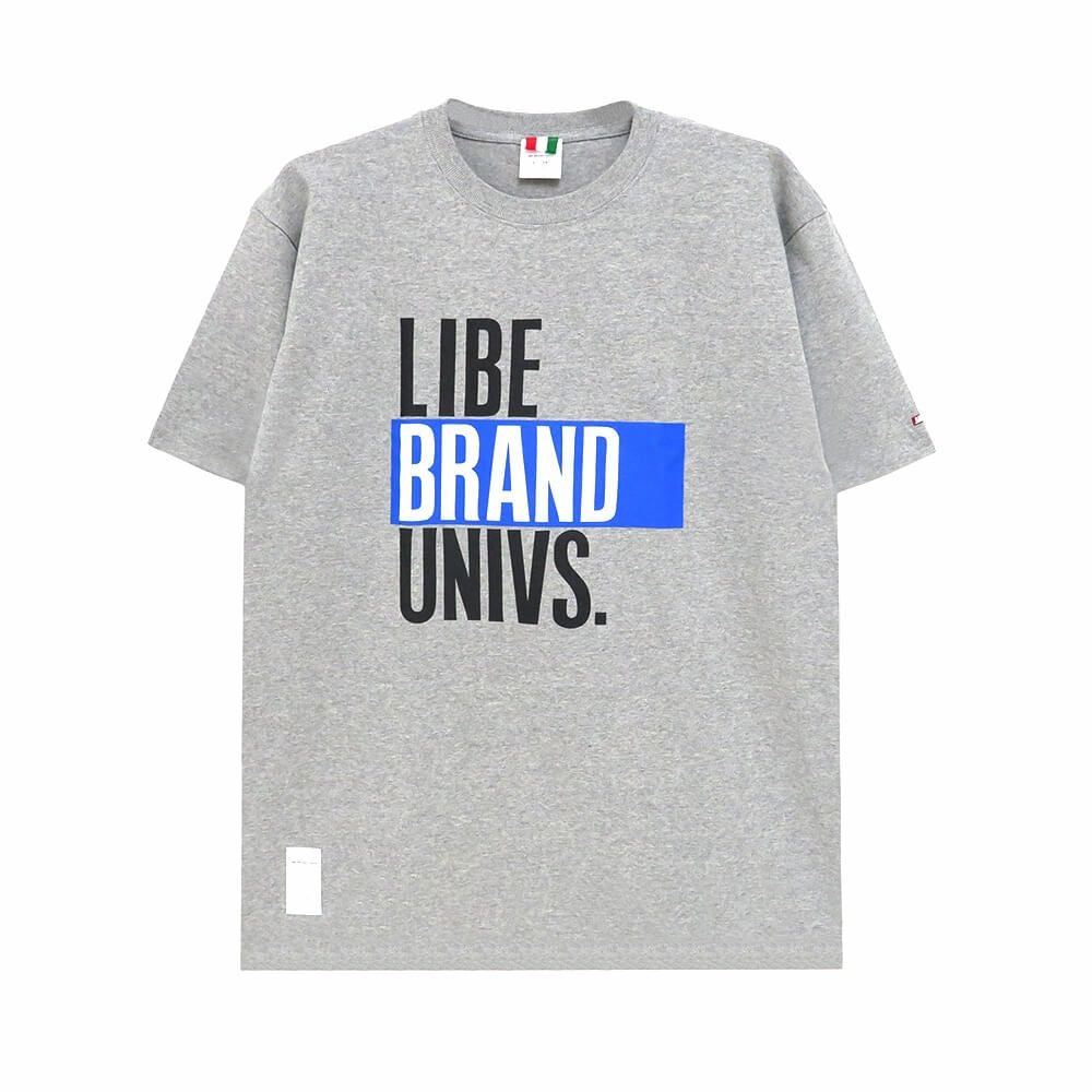 LIBE T-SHIRT ライブ Tシャツ NEW BLUE HEARTS GREY スケートボード スケボー 