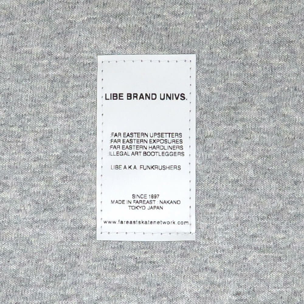 LIBE T-SHIRT ライブ Tシャツ NEW BLUE HEARTS GREY スケートボード スケボー 3