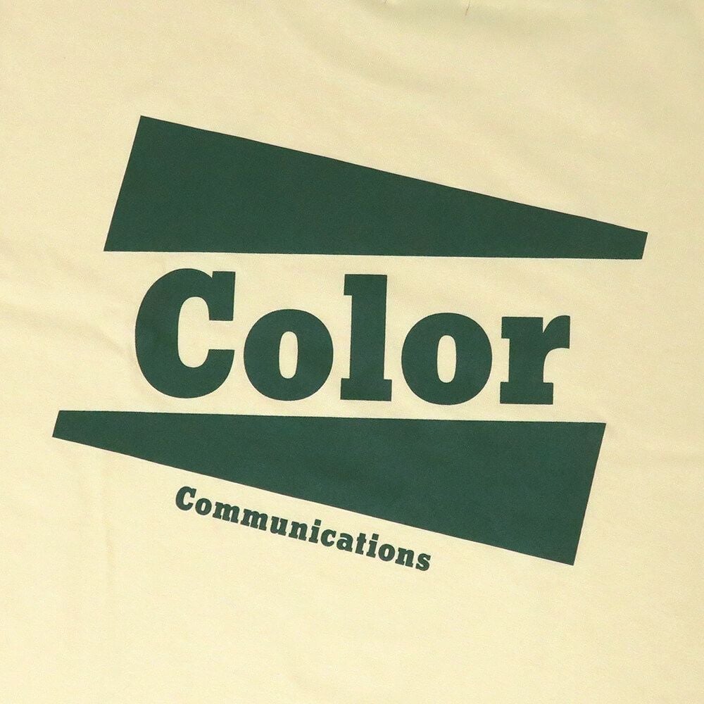 COLOR COMMUNICATIONS T-SHIRT カラーコミュニケーションズ Tシャツ RE-RETRO BAZ 2020 NATURAL スケートボード スケボー 3