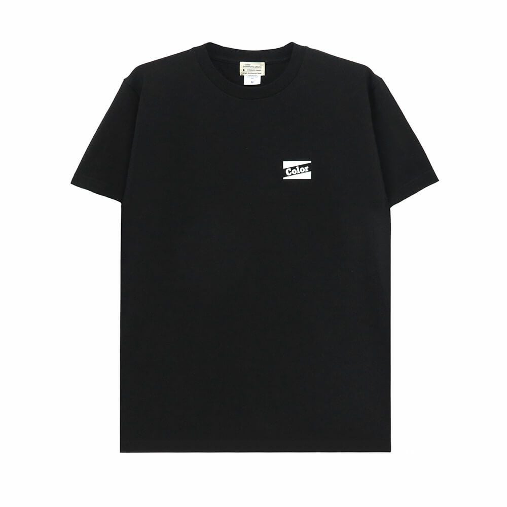 COLOR COMMUNICATIONS T-SHIRT カラーコミュニケーションズ Tシャツ RE-RETRO BAZ 2020 BLACK スケートボード スケボー 1