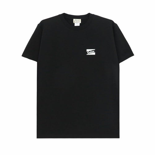 COLOR COMMUNICATIONS T-SHIRT カラーコミュニケーションズ Tシャツ RE-RETRO BAZ 2020 BLACK スケートボード スケボー 1