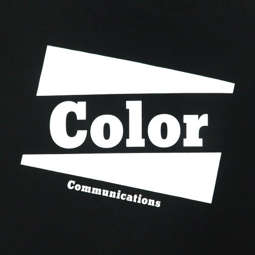 COLOR COMMUNICATIONS T-SHIRT カラーコミュニケーションズ Tシャツ RE-RETRO BAZ 2020 BLACK スケートボード スケボー 3
